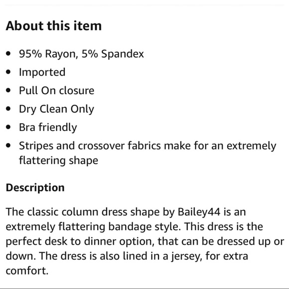 Anthropologie Striped Column Dress - Picture 6 of 6